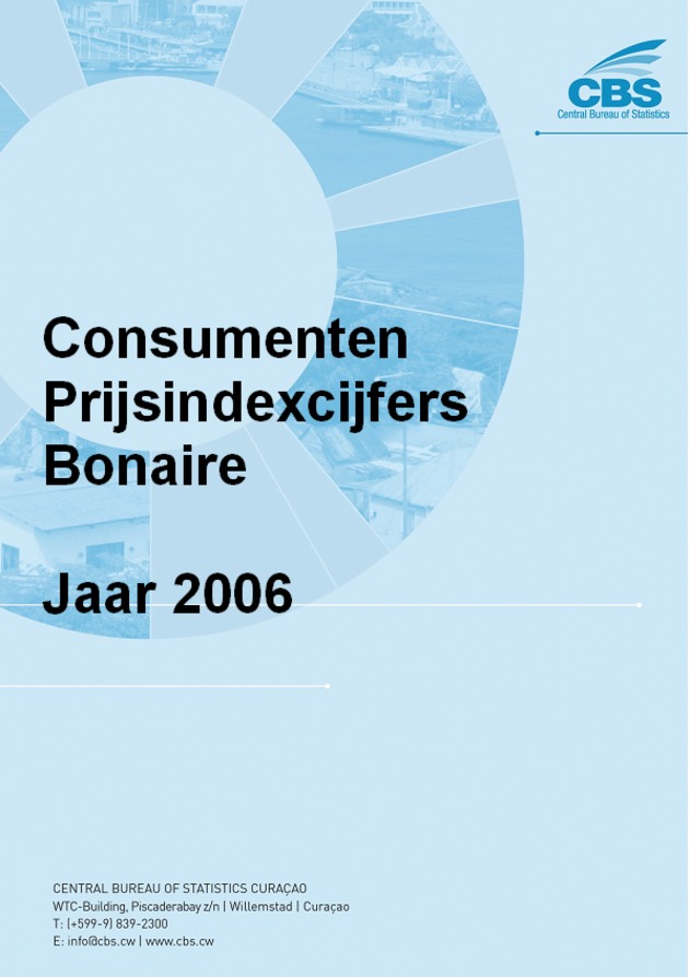 Consumenten Prijsindexcijfers Bonaire Jaar 2006